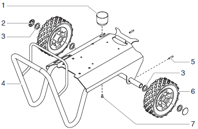 AirCoat Spray System Cart Assembly Parts